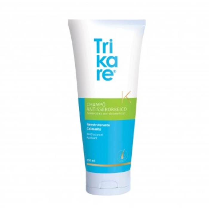 TRIKARE K SHAMPOOING ANTI SEBORRHEIQUE RESTRUCTURANT ET APAISANT 200 ml