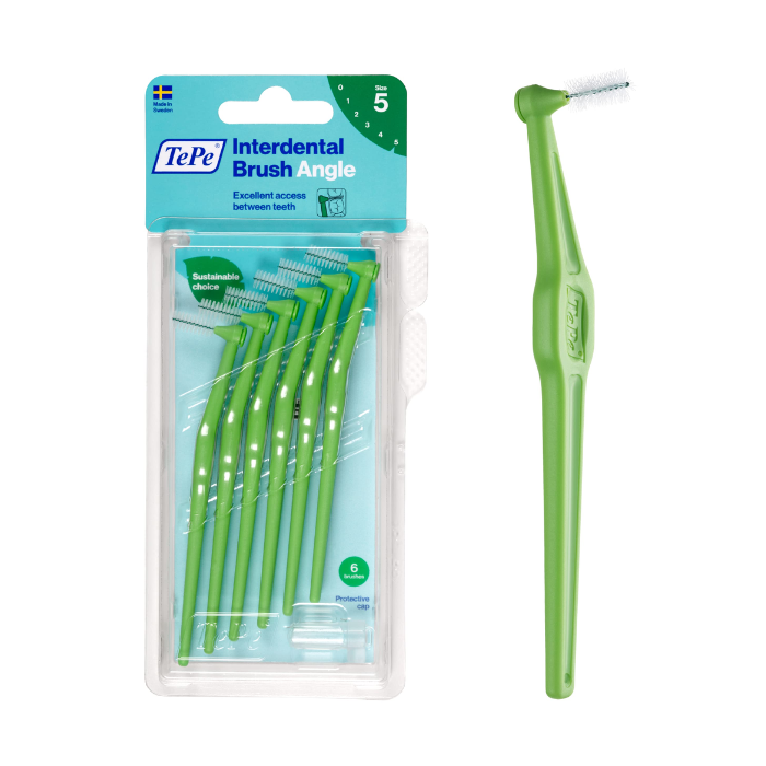TEPE PACK DE 6 BROSSETTE INTERDENTAIRE ANGLE TAILLE 0-5