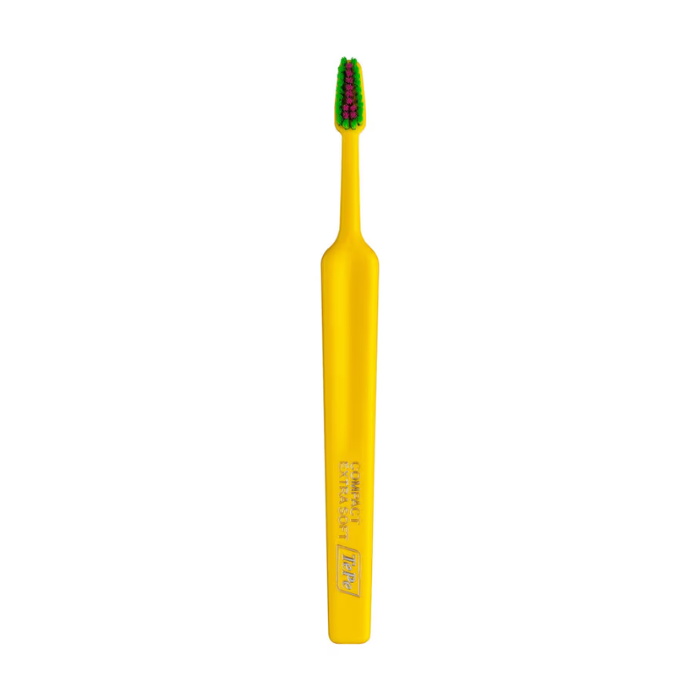 TEPE BROSSE A DENTS COLOUR COMPACT EXTRA SOFT JAUNE