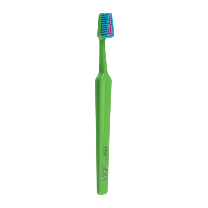 TEPE BROSSE A DENTS COLOUR SOUPLE VERT