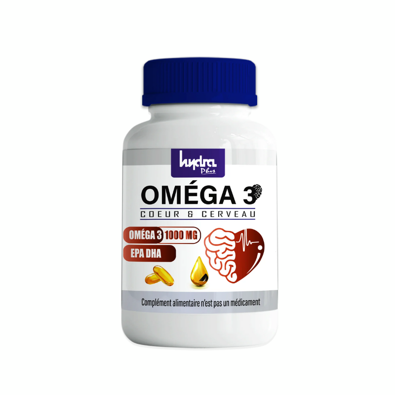 HYDRA PLUS OMEGA 3 1000MG 120 CAPSULES