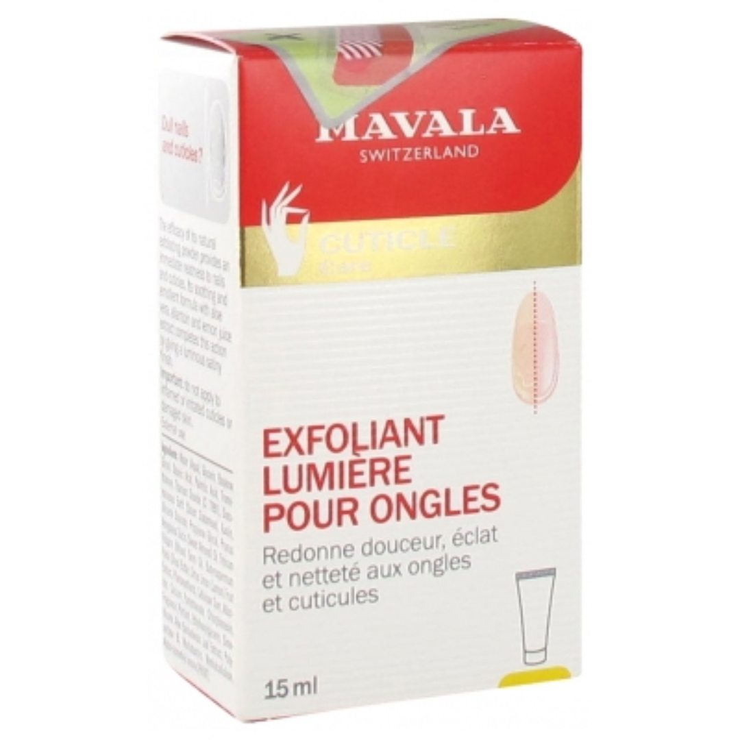 MAVALA cuticle exfoliant lumiere pour ongles 15ml