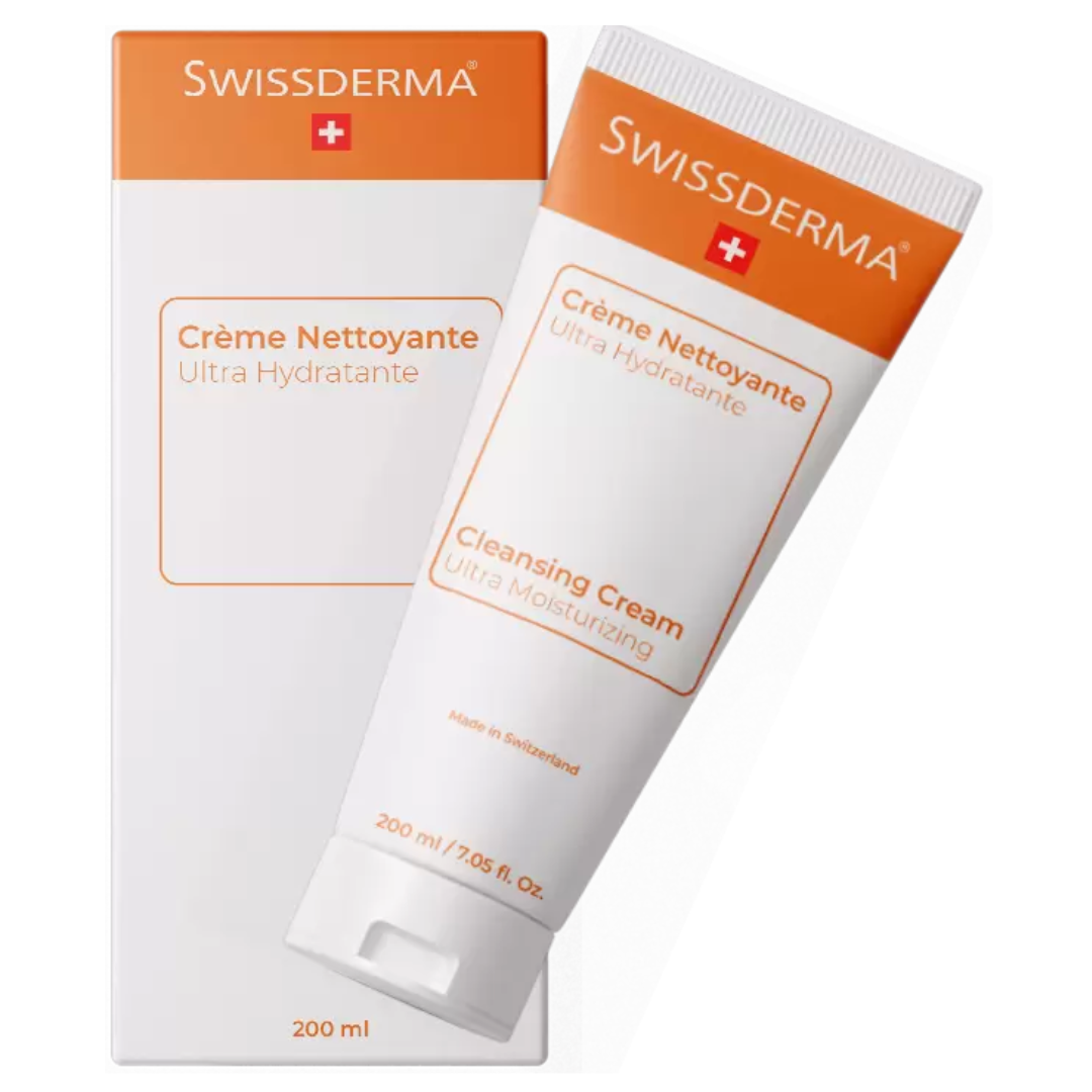 SWISSDERMA CREME NETTOYANTE ULTRA HYDRATANTE 200 ML