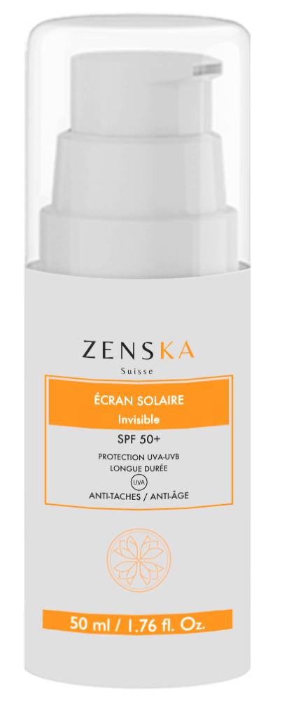 ZENSKA ECRAN SOLAIRE INVISIBLE SPF 50 ANTI TACHES ANTI AGE 50 ML