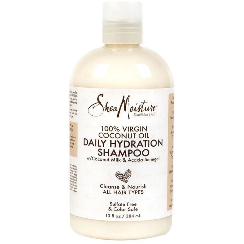SHEA MOISTURE 100 VIRGIN COCONUT OIL DAILY HYDRATION SHAMPOING 384ML