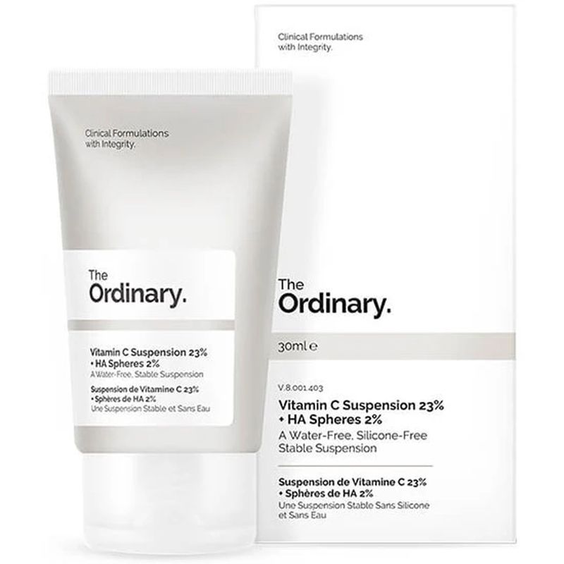 THE ORDINARY SUSPENSION DE VITAMINE C 23% + SPHERES DE HA 2%
