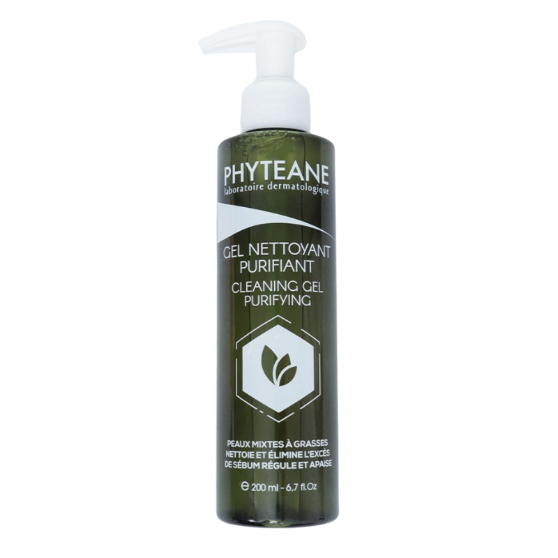 PHYTEANE GEL NETTOYANT PURIFIANT PEAU MIXTE A GRASSE 200 ML