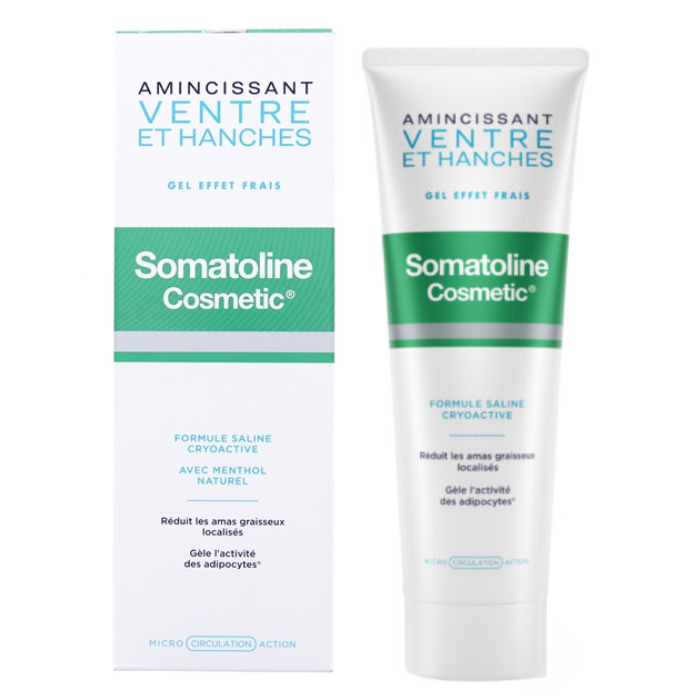 SOMATOLINE AMINICISSANT VENTRE ET HANCHES GEL EFFET FRAIS 250ML