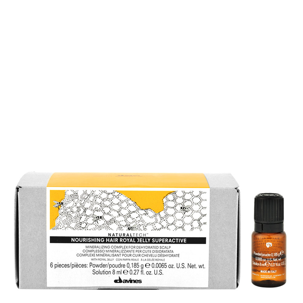 DAVINES NOURISHING HAIR ROYAL JELLY SUPERACTIVE 6*8 ML