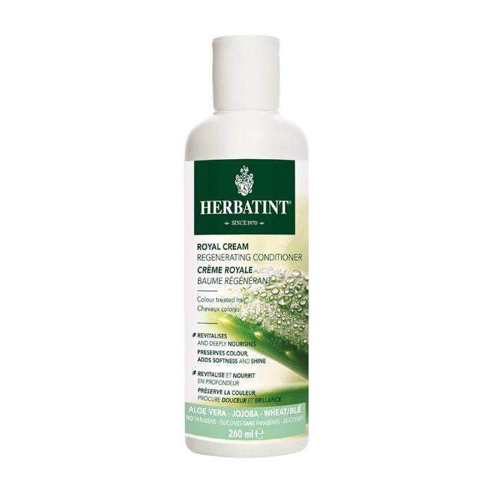 HERBATINT ROYAL CREAM CONDITIONER REGENERANT CHEVEUX COLORES 260 ML