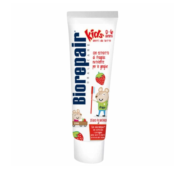 BIOREPAIR DENTIFRICE KIDS FRAISE 0-6 ANS 50ML