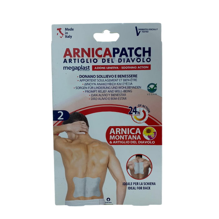 MEGAPLAST ARNICA PATCH BOITE DE 2 ACTION 24 H