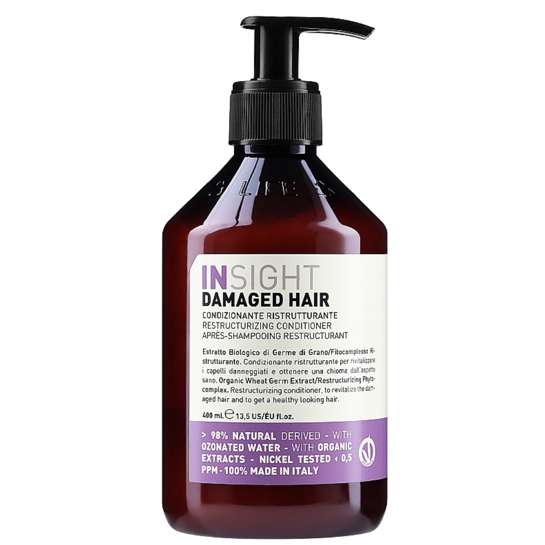INSIGHT DAMAGED HAIR APRES SHAMPOOING RESTRUCTURANT 400 ML