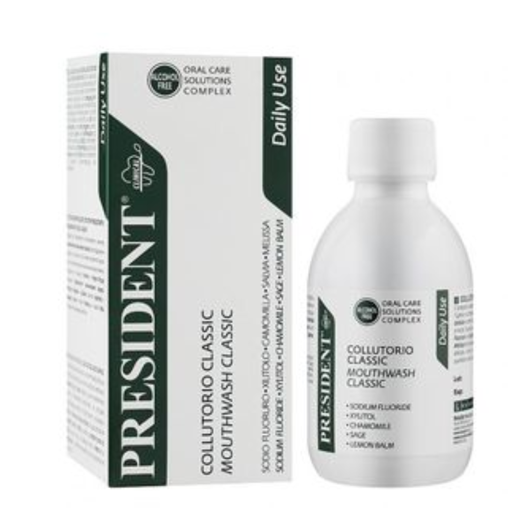 PRESIDENT CLASSIC BAIN DE BOUCHE USAGE QUOTIDIEN 200 ML