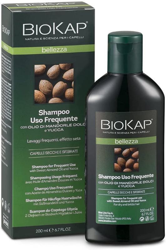 BIOKAP SHAMPOING USAGE FREQUENT A L'AMANDE DOUCE 200 ML