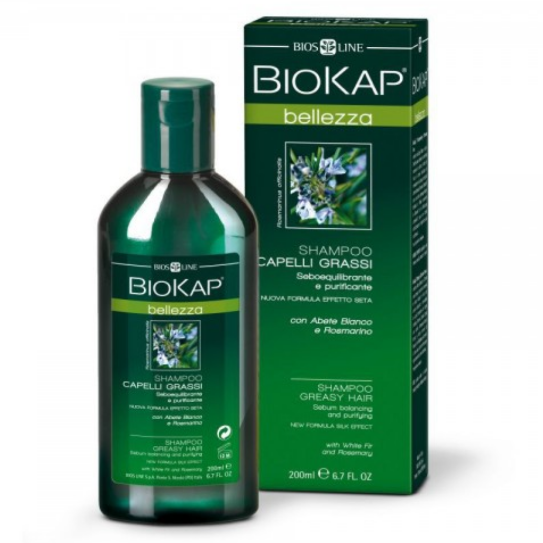 BIOKAP BELLEZZA SHAMPOING CHEVEUX GRAS 200 ML