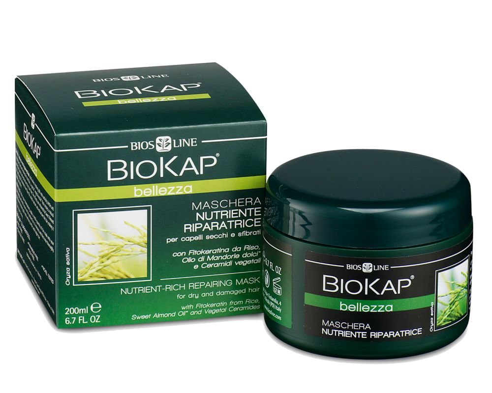 BIOKAP BELLEZZA MASQUE NOURRISSANT REPARATEUR CHEVEUX SECS ET ABIMES 200ML