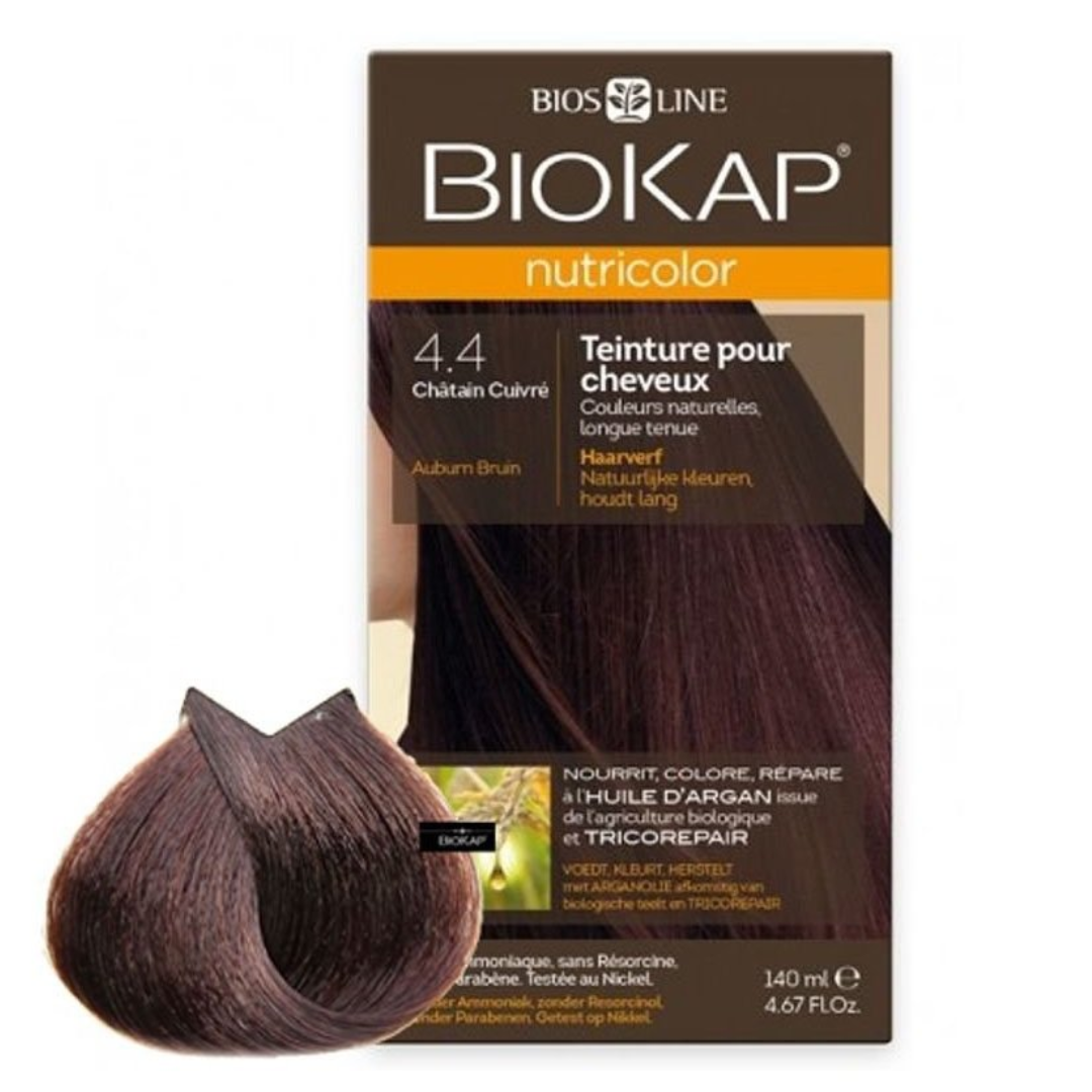 BIOKAP NUTRICOLOR 4.4 CHATAIN CUIVRE