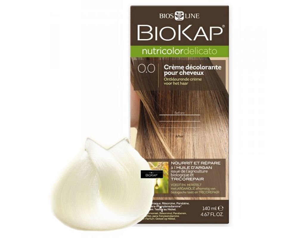 BIOKAP NUTRICOLOR DELICATO 0.0 CREME DECOLORANTE