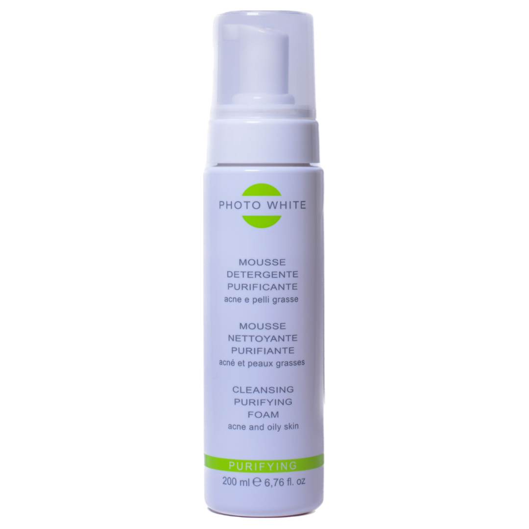 PHOTO WHITE MOUSSE NETTOYANTE PURIFIANTE 200 ML
