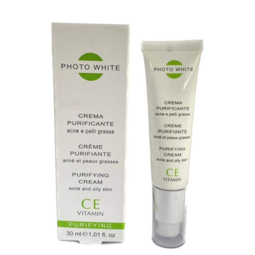 PHOTO WHITE CREME PURIFIANTE ACNE ET PEAUX GRASSES 30 ML