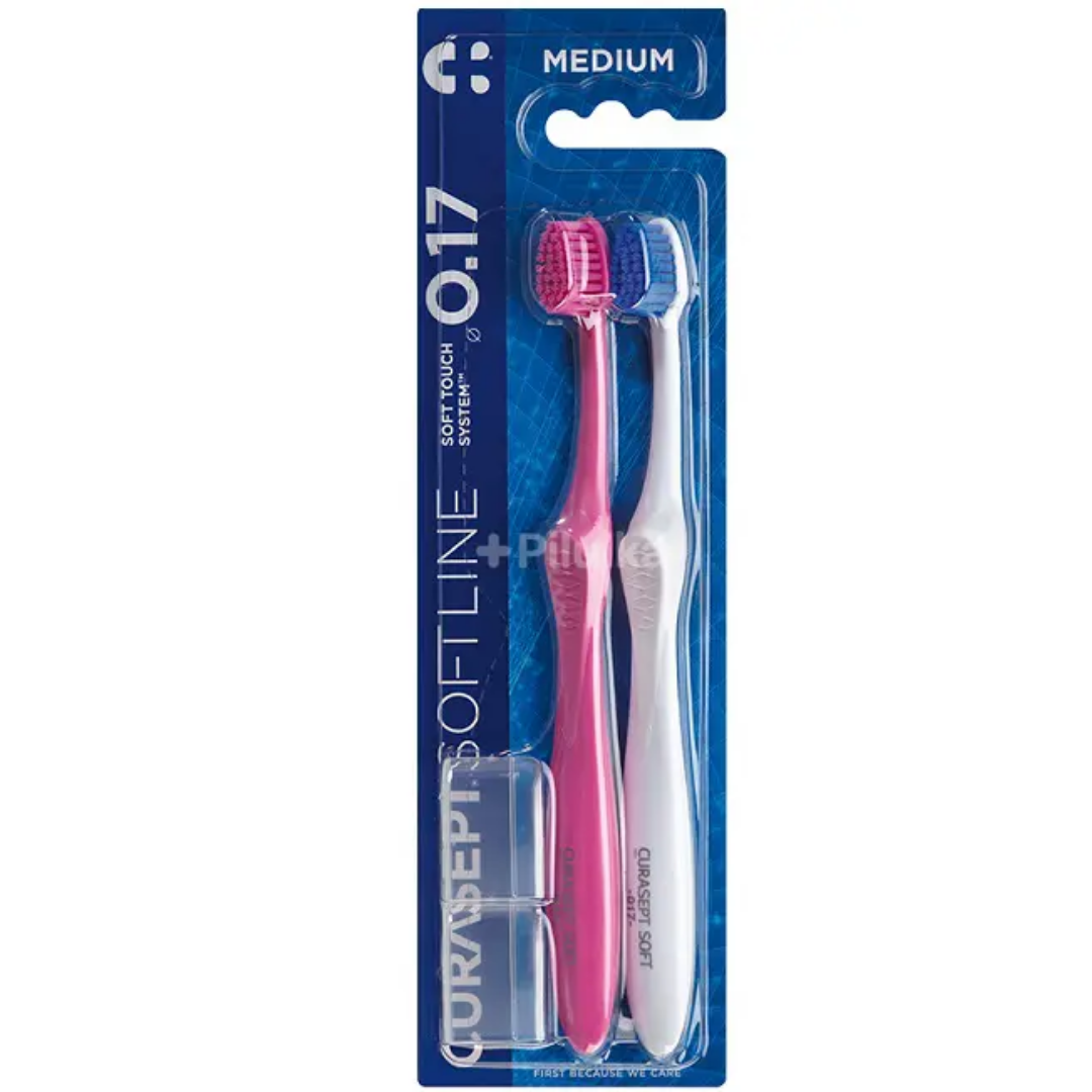 CURASEPT BROSSE A DENTS MEDIUM 017 BI PACK