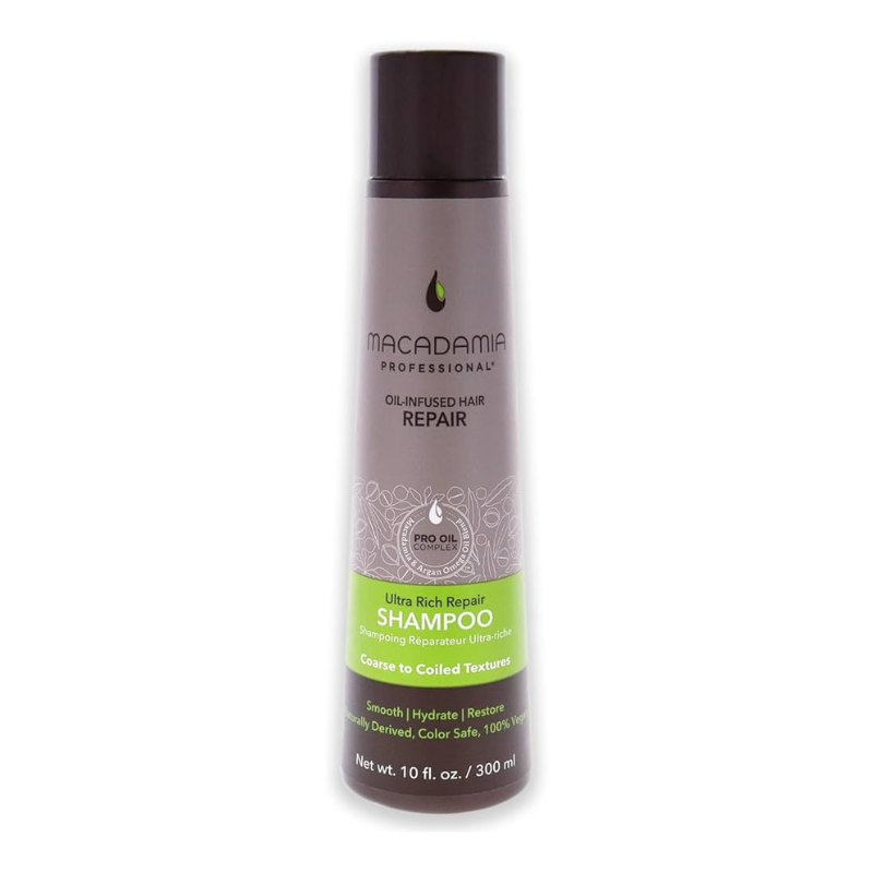 MACADAMIA OIL INFUSED HAIR REPAIR ULTRA RICH REPAIR SHAMPOOING 300 ML