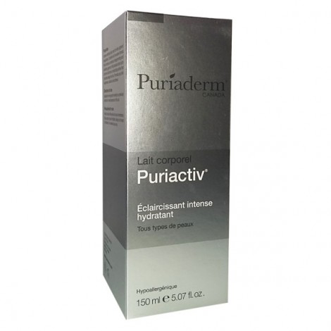 PURIADERM PURIACTIV LAIT CORPOREL ECLAIRCISSANT HYDRATANT 150 ML
