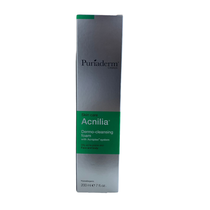 PURIADERM ACNILIA SOIN DE LA PEAU MOUSSE DERMO NETTOYANTE 200 ML