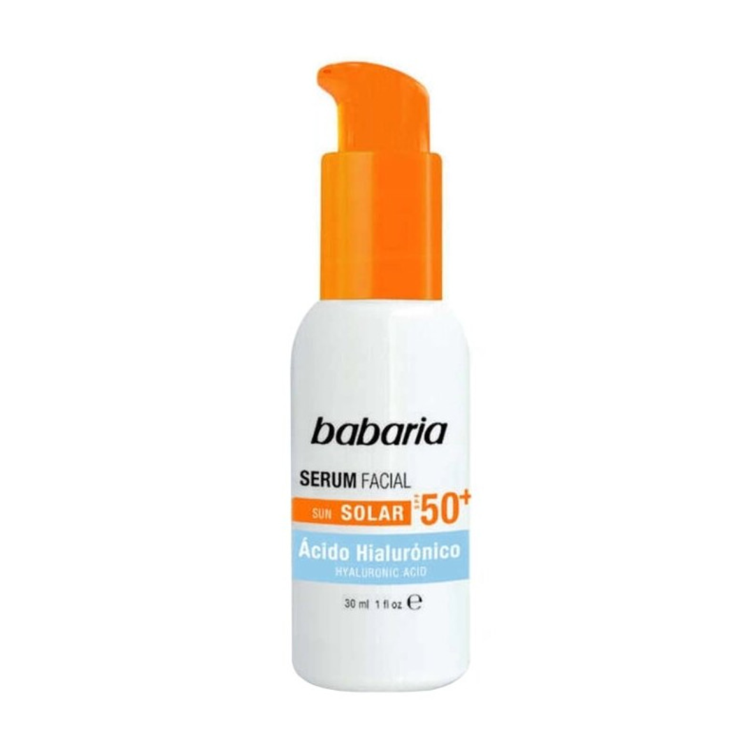 BABARIA SERUM VISAGE A L'ACIDE HYALURONIC SPF 50+ 30 ML