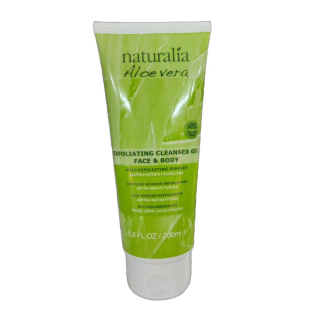 NATURALIA ALOE VERA GEL EXFOLIANT 200 ML
