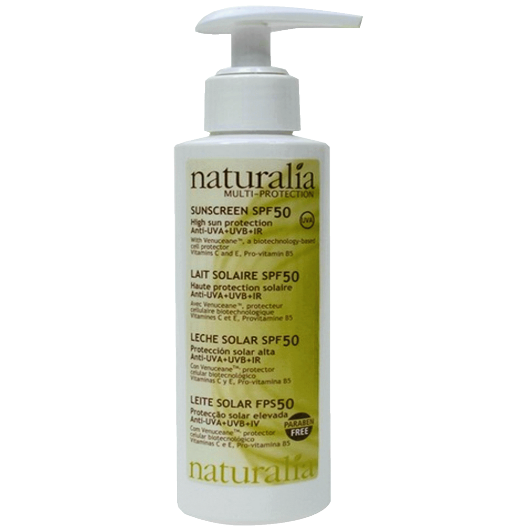 NATURALIA LAIT SOLAIRE SPF 50+ 150ML