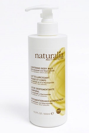 NATURALIA MULTI PROTECTION LAIT ECLAIRCISSANT VISAGE ET CORPS AU ACIDE TRANEXAMIQUE 300 ML
