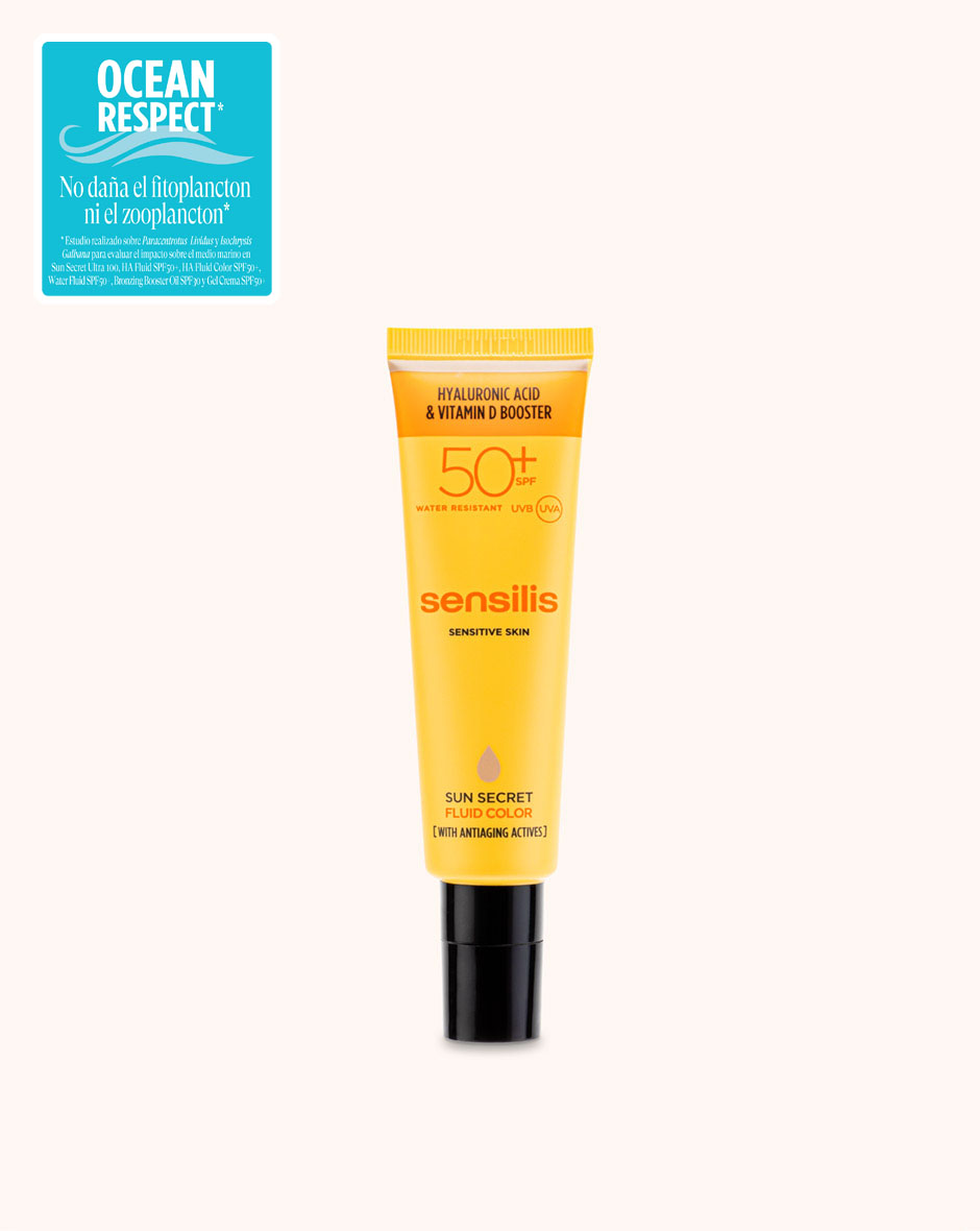 SENSILIS Soin pour le visage anti-âge fluide teinté SPF50+