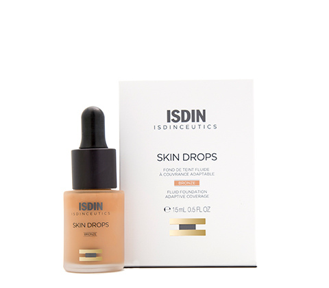 ISDIN SKIN DROPS FOND DE TEINT FLUIDE BRONZE 15 ML