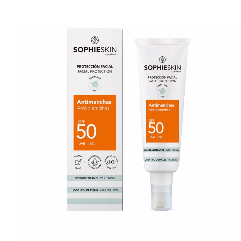 SOPHIESKIN ECRAN SOLAIRE ECLAIRCISSANT ANTI IMPERFECTION SPF 50 50 ML