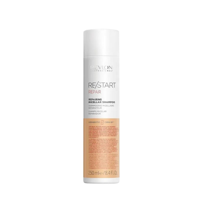 REVLON RESTART REPAIR SHAMPOOING MICELLAIRE REPARATEUR 250 ML