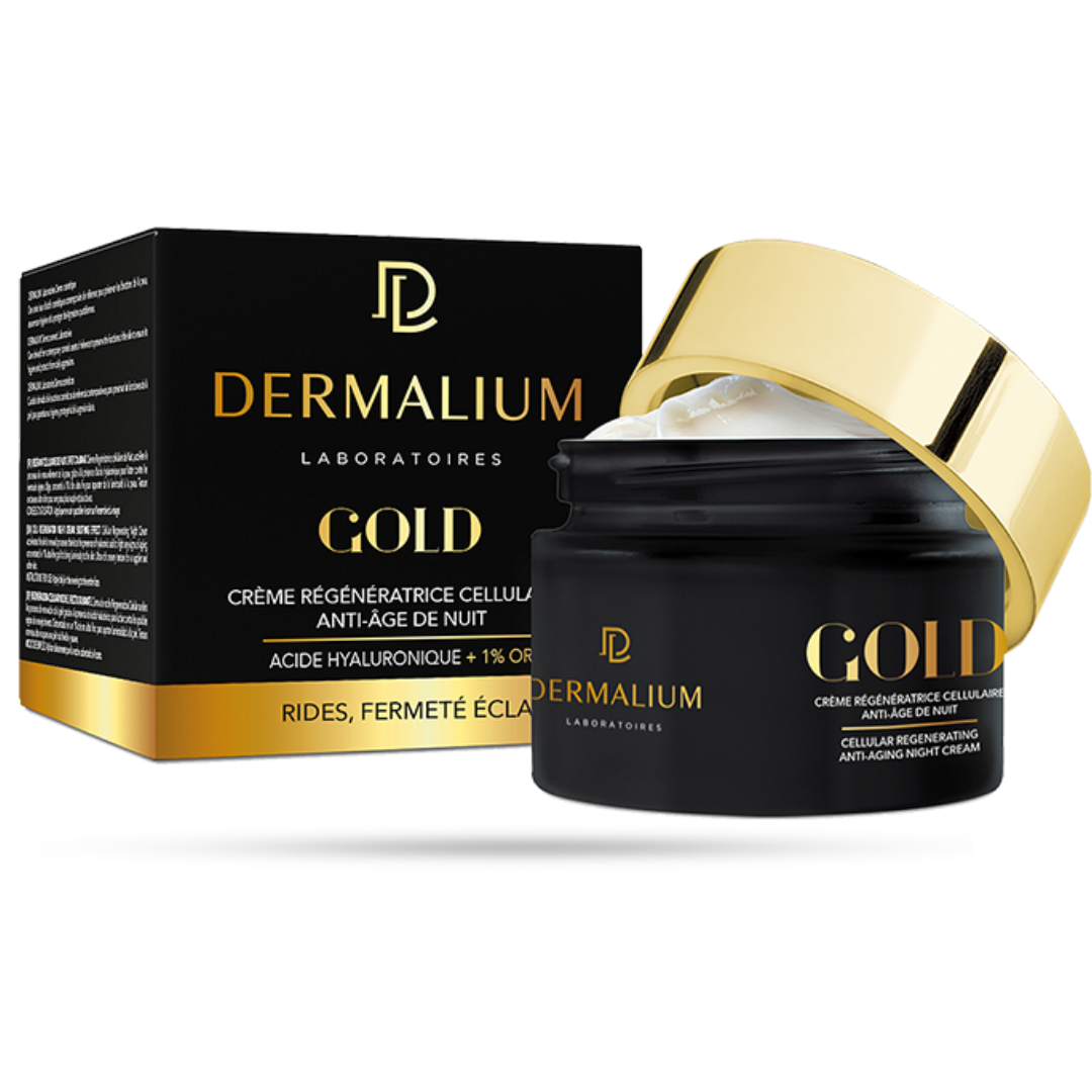 DERMALIUM GOLD CREME ANTI AGE DE NUIT 50 ML