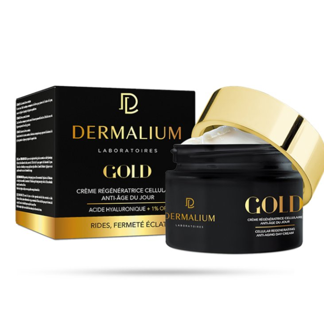 DERMALIUM GOLD CREME REGENERATRICE CELLULAIRE ANTI-AGE DU JOUR 50ml