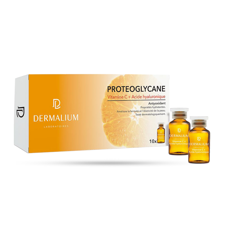DERMALIUM VITAMINE C + ACIDE HYALURONIQUE 10x AMPOULES