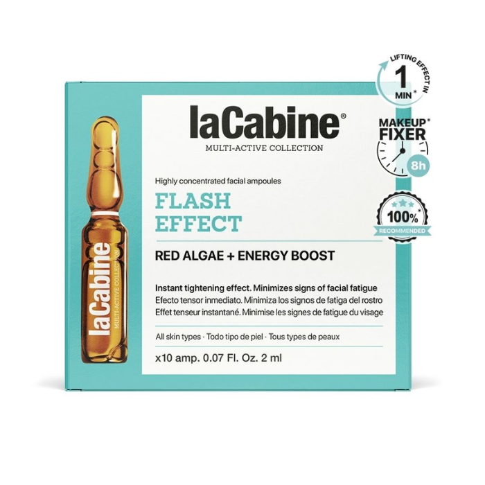 LA CABINE FLASH EFFECT 10 AMPOULES 2ML