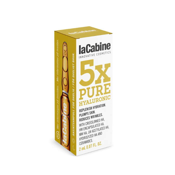 LA CABINE 5X PURE HYALURONIC AMPOULE 2ML