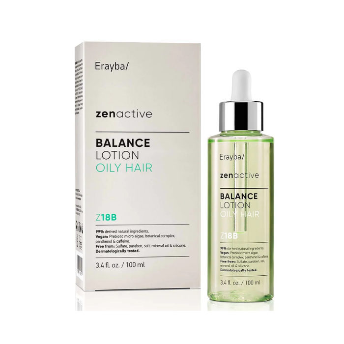 ERAYBA ZENACTIVE LOTION EQUILIBRANTE CHEVEUX GRAS Z18B 100ML