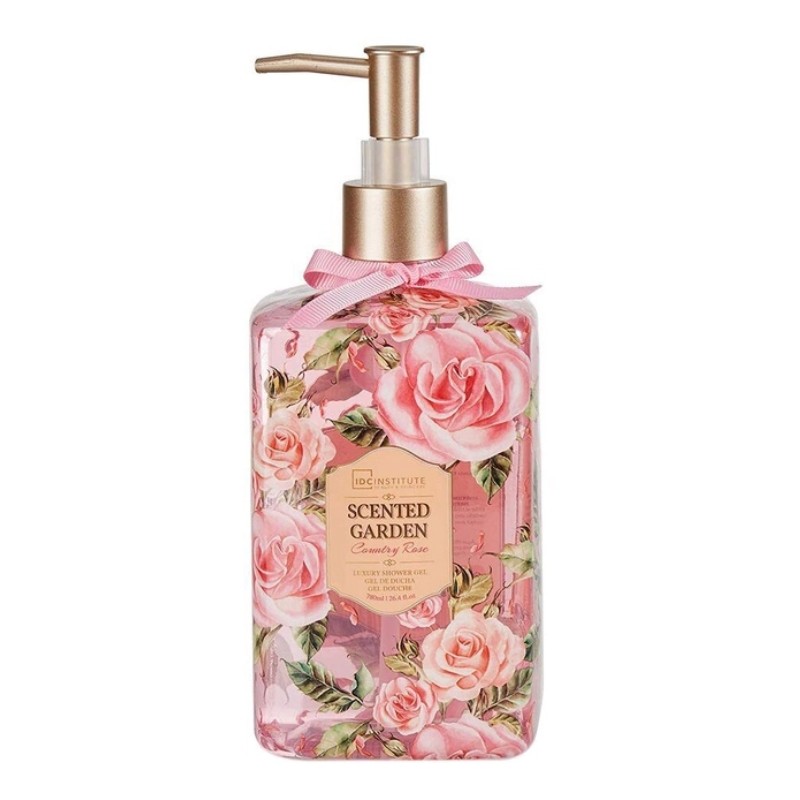 IDC INSTITUTE SCENTED GARDEN SHOWER GEL ROSE 780ML 40101