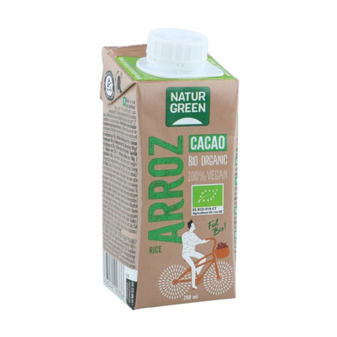 NATURGREEN ARROZ RIZ CACAO 200 ML