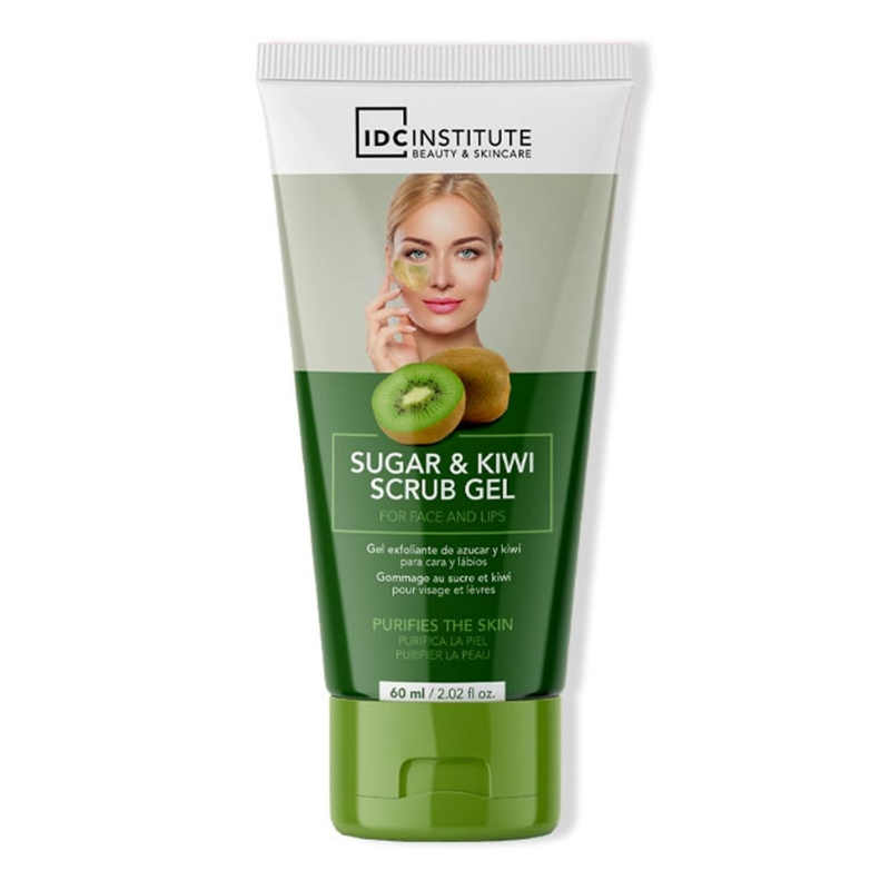 IDC INTITUTE SUGER & KIWI SCRUB GEL FOR FACE AND LIPS 7702