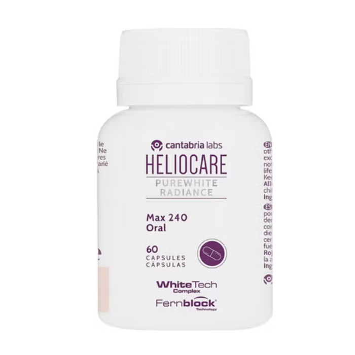 CANTABRIA HELIOCARE PUREWHITE RADIANCE MAX 240 ORAL 60 CAPSULES