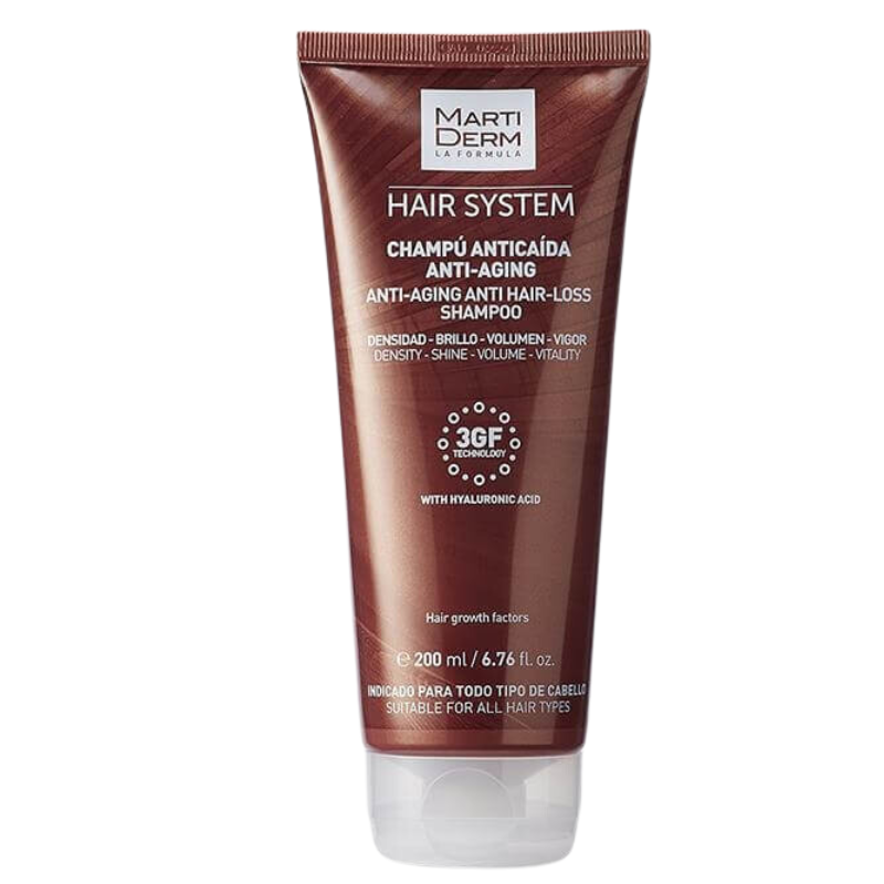 MARTIDERM HAIR SYSTEM ANTI CHUTE SHAMPOING ANTI AGE 200 ML