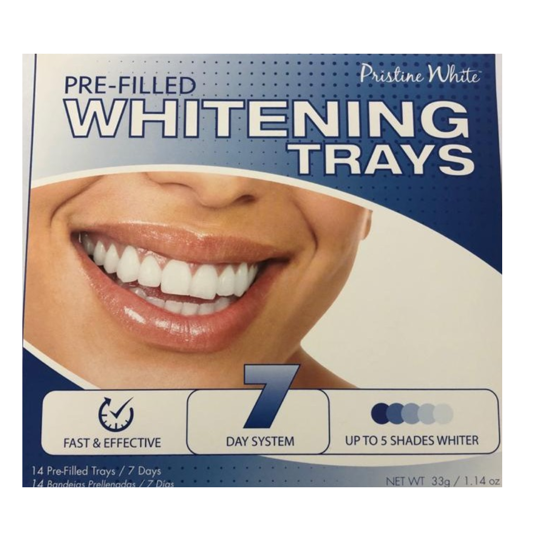 PRE-FILLED Whitening trays 7 days system