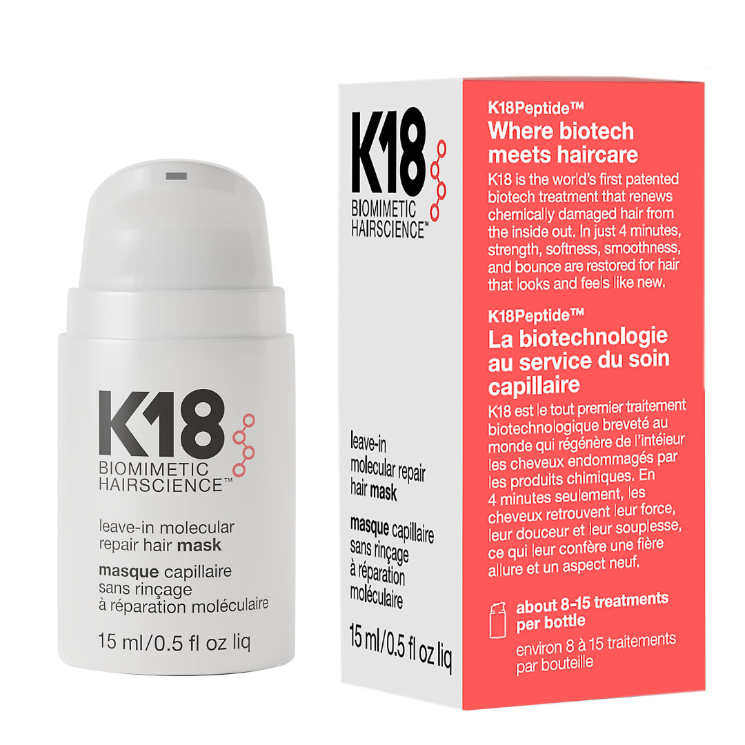 K18 MASQUE CAPILLAIRE 4 MINUTES 15 ML